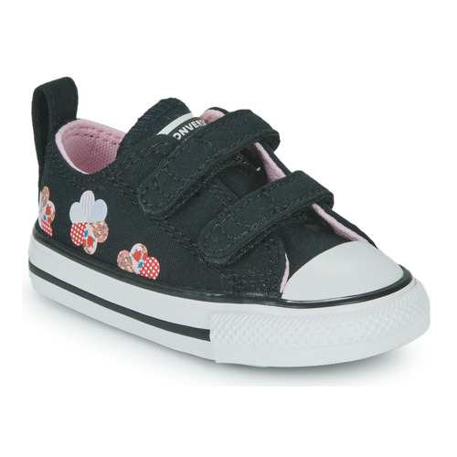 Schoenen Meisjes Lage sneakers Converse CHUCK TAYLOR ALL STAR 2V OX Zwart / Multicolour