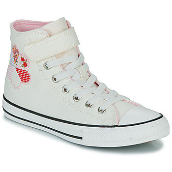 Schoenen Meisjes Hoge sneakers Converse CHUCK TAYLOR ALL STAR 1V HI Wit / Multicolour