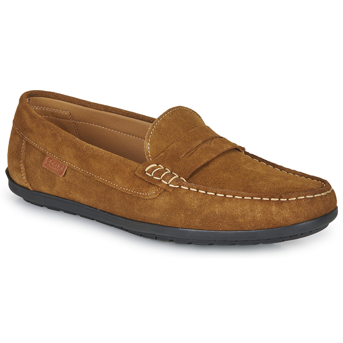 Schoenen Heren Mocassins Casual Attitude VELMO  camel