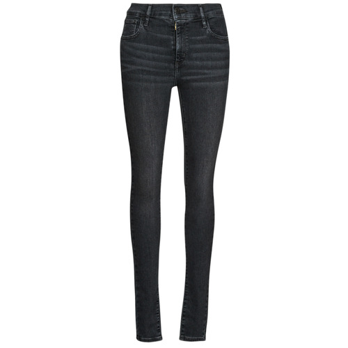 Textiel Dames Skinny Jeans Levi's 720 HIRISE SUPER SKINNY Zwart