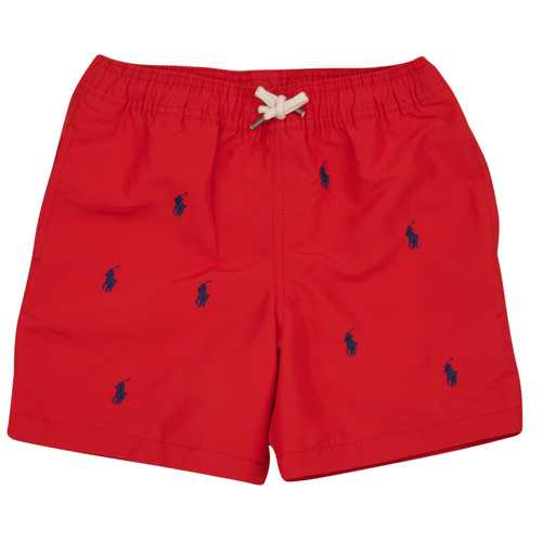 Textiel Jongens Zwembroeken/ Zwemshorts Polo Ralph Lauren TRAVELER-SWIMWEAR-TRUNK Rood