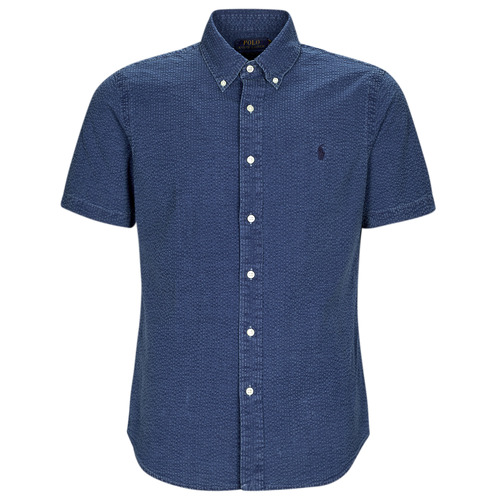 Polo Ralph Lauren CHEMISE COUPE DROITE EN SEERSUCKER Indigo