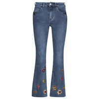 Textiel Dames Straight jeans Desigual DENIM_NICOLE Blauw / Moyen