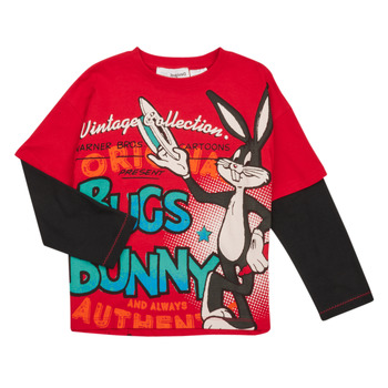 Textiel Jongens T-shirts met lange mouwen Desigual TS_BUGS Rood