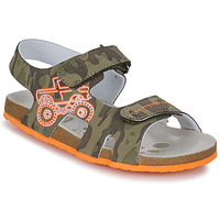 Schoenen Jongens Sandalen / Open schoenen Chicco FUSION Kaki