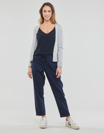 Textiel Dames Losse broeken / Harembroeken Esprit Jogger Marine