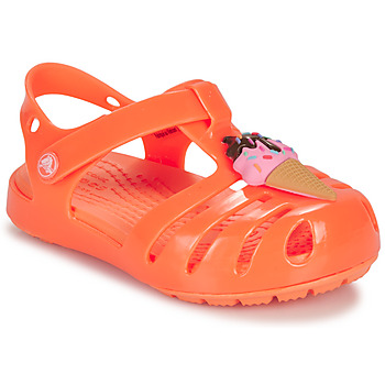 Schoenen Meisjes Sandalen / Open schoenen Crocs Isabella Charm Sandal T Orange