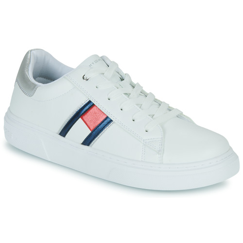 Schoenen Meisjes Lage sneakers Tommy Hilfiger KRYSTAL Wit