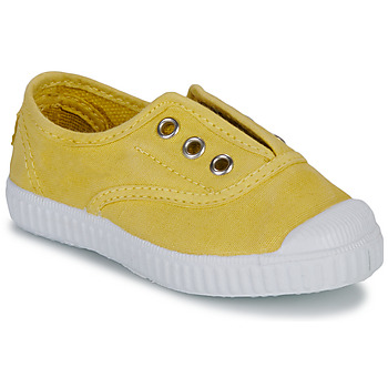 Schoenen Kinderen Lage sneakers Citrouille et Compagnie WOODEN Geel