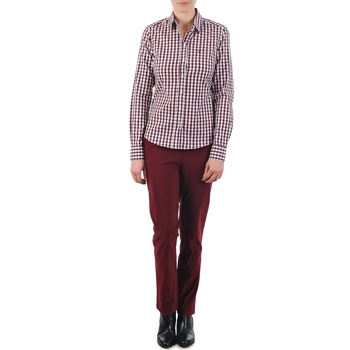 Textiel Dames Chino's Gant C. COIN POCKET CHINO Bordeaux