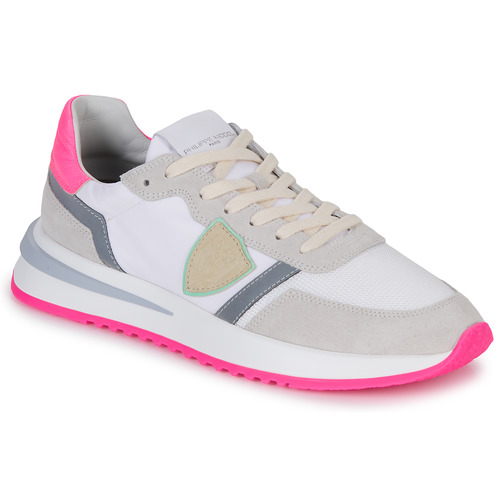 Schoenen Dames Lage sneakers Philippe Model TROPEZ 2.1 Wit / Roze