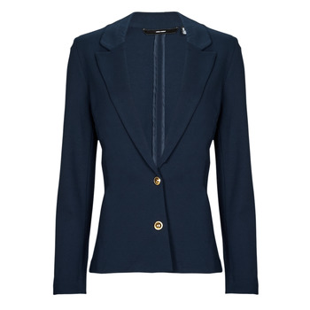 Textiel Dames Jasjes / Blazers Vero Moda VMEVA LS SLIM BLAZER W. GOLD BUTTON  GA Marine