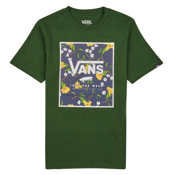 Textiel Kinderen T-shirts korte mouwen Vans BY PRINT BOX BOYS Groen