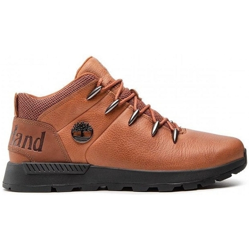 Schoenen Heren Laarzen Timberland SPRINT TREKKER MID Brown