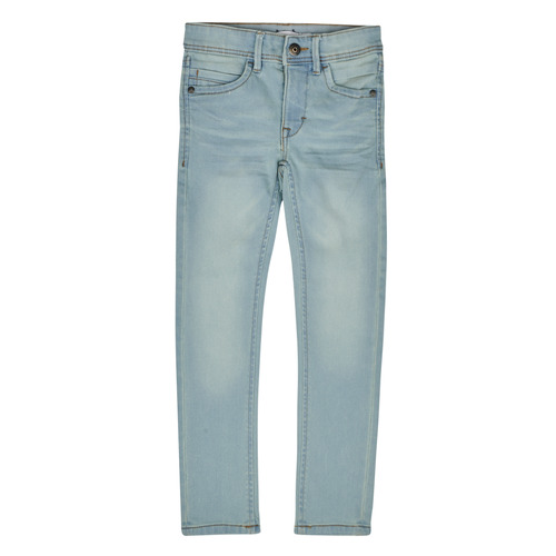 Textiel Jongens Straight jeans Name it NKMSILAS XSLIM JEANS 2002-TX Blauw