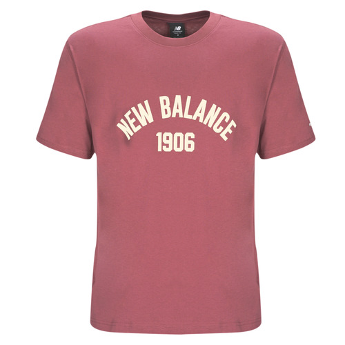 Textiel Heren T-shirts korte mouwen New Balance MT33554-WAD Roze