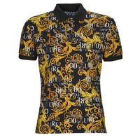 Textiel Heren Polo's korte mouwen Versace Jeans Couture GAG6S0 Zwart / Imprimé