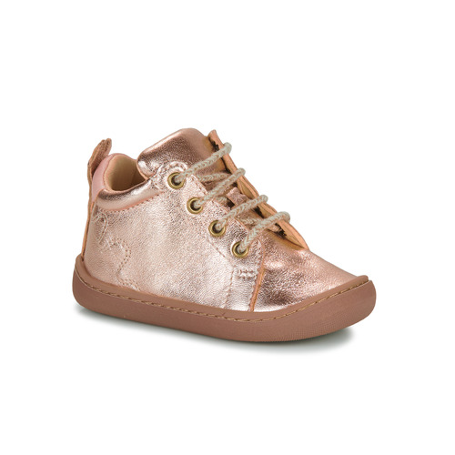 Schoenen Kinderen Hoge sneakers Easy Peasy MY FLEXOO LACET Roze