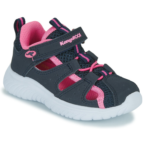 Schoenen Meisjes Outdoorsandalen Kangaroos KI-Rock Lite EV Marine / Roze