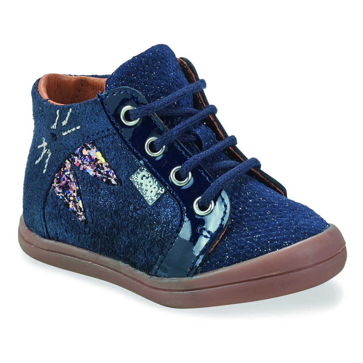 Schoenen Meisjes Hoge sneakers GBB CHOUGA Blauw