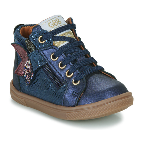 Schoenen Meisjes Hoge sneakers GBB VALA Blauw