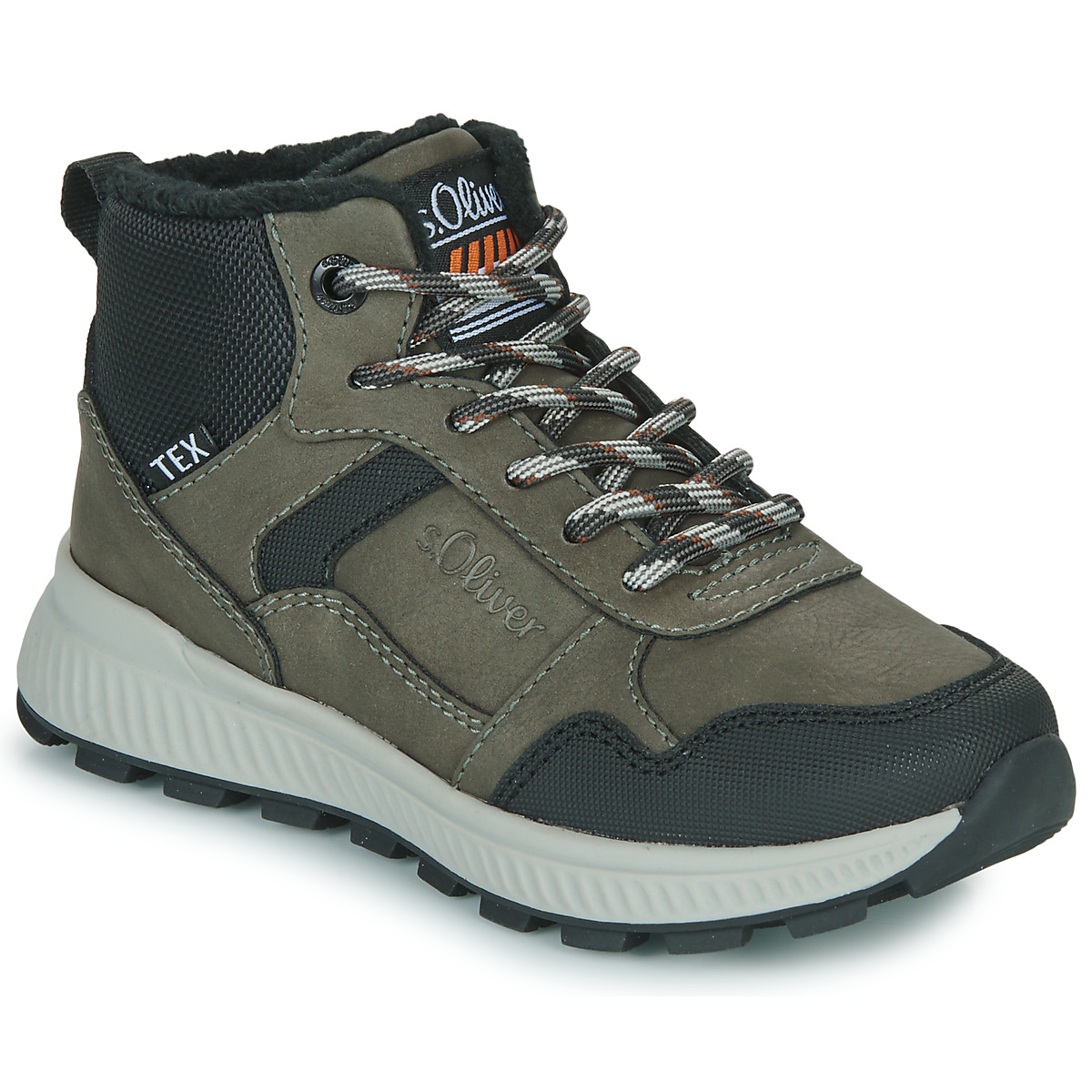 Schoenen Jongens Hoge sneakers S.Oliver 45209-41-701 Grijs