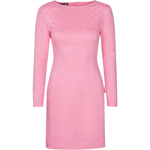 Textiel Dames Jurken Love Moschino WVI5001S3495 Roze