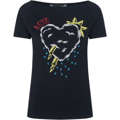 Textiel Dames Mouwloze tops Love Moschino W4H2301E1951 Zwart