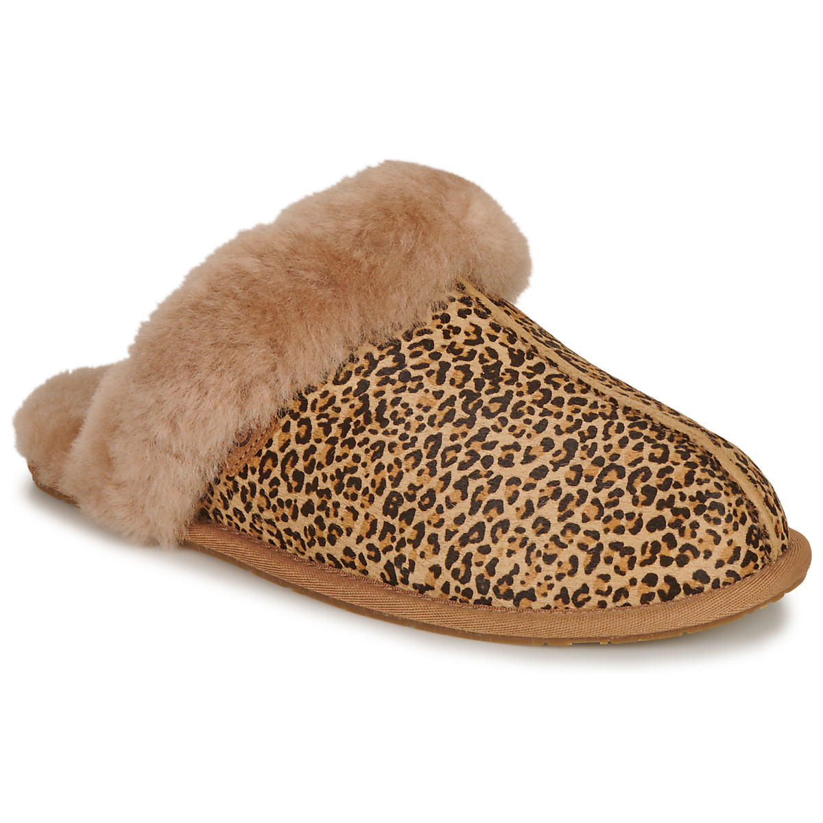 Schoenen Dames Sloffen UGG SCUFFETTE II Leopard