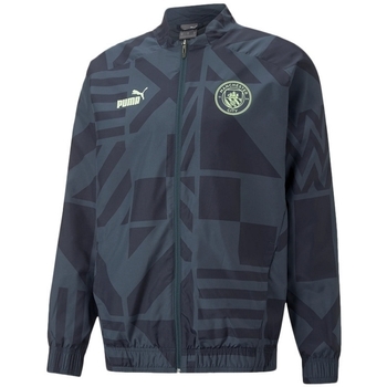 Textiel Heren Trainingspakken Puma MCFC PREM JKT Blauw