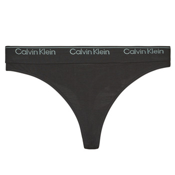 Ondergoed Dames Strings Calvin Klein Jeans THONG Zwart