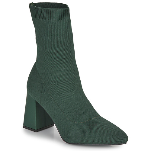 Schoenen Dames Enkellaarzen Moony Mood NEW04 Groen / Sapin