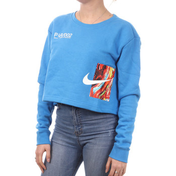 Textiel Dames Sweaters / Sweatshirts Nike  Blauw