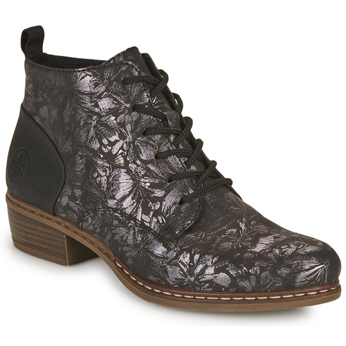 Schoenen Dames Laarzen Rieker Y0830-91 Zwart