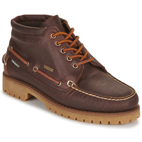 Schoenen Heren Laarzen Sebago RANGER MID TUMBLED WATERPROOF Brown