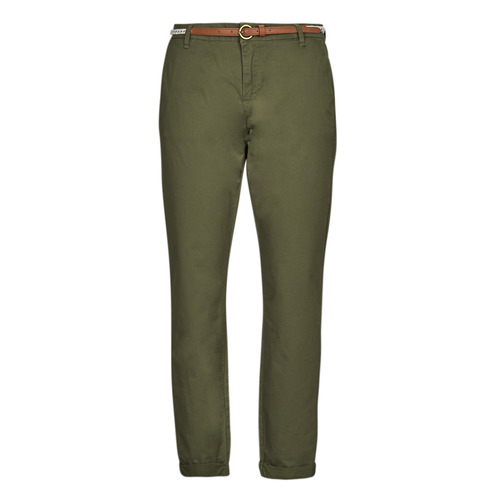 Textiel Dames Chino's Only ONLBIANA COTTON BELT CHINO CC PNT Kaki