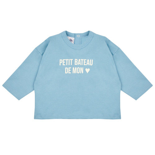 Textiel Kinderen Sweaters / Sweatshirts Petit Bateau LUNE Blauw