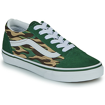 Schoenen Kinderen Lage sneakers Vans UY Old Skool Groen