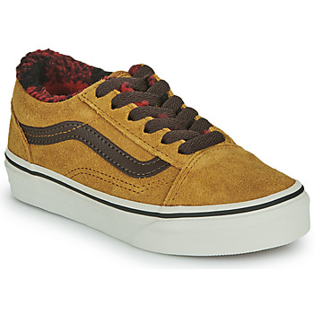 Schoenen Jongens Lage sneakers Vans UY Old Skool Cognac