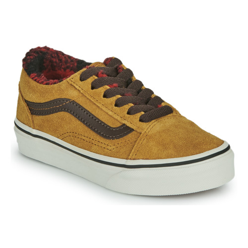 Schoenen Jongens Lage sneakers Vans UY Old Skool Cognac