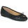 Schoenen Dames Ballerina's Lauren Ralph Lauren JAYNA-FLATS-BALLET Zwart