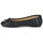 Schoenen Dames Ballerina's Lauren Ralph Lauren JAYNA-FLATS-BALLET Zwart