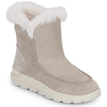 Schoenen Dames Laarzen Geox D SPHERICA 4X4 B ABX Beige