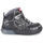 Schoenen Jongens Hoge sneakers Geox J GRAYJAY BOY B Zwart / Grijs