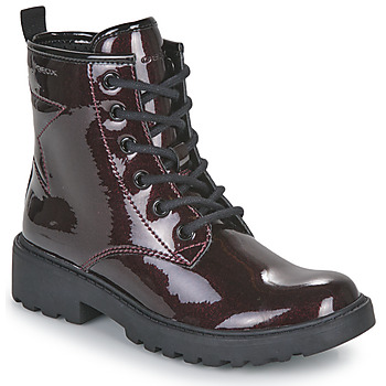 Schoenen Meisjes Laarzen Geox J CASEY GIRL G Bordeaux