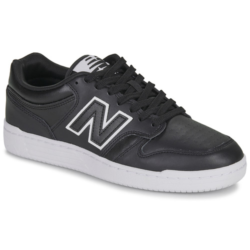 Schoenen Lage sneakers New Balance 480 Zwart / Wit