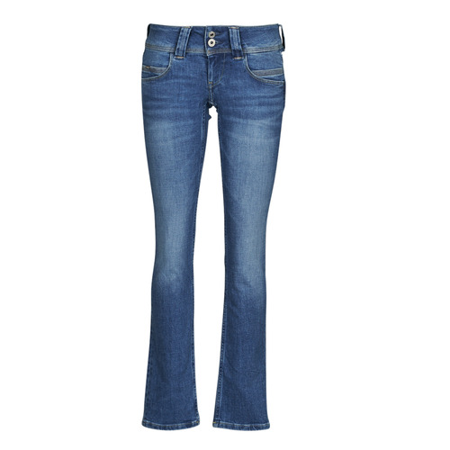 Textiel Dames Straight jeans Pepe jeans VENUS Blauw / Hs1