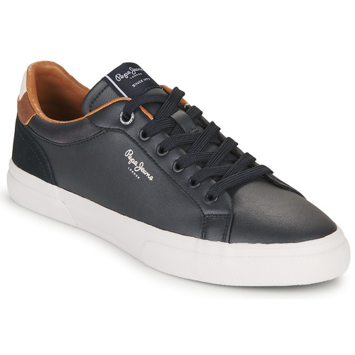 Schoenen Heren Lage sneakers Pepe jeans KENTON COURT Marine