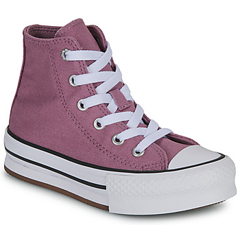 Schoenen Meisjes Hoge sneakers Converse CHUCK TAYLOR ALL STAR EVA LIFT PLATFORM FELINE FLORALS Violet