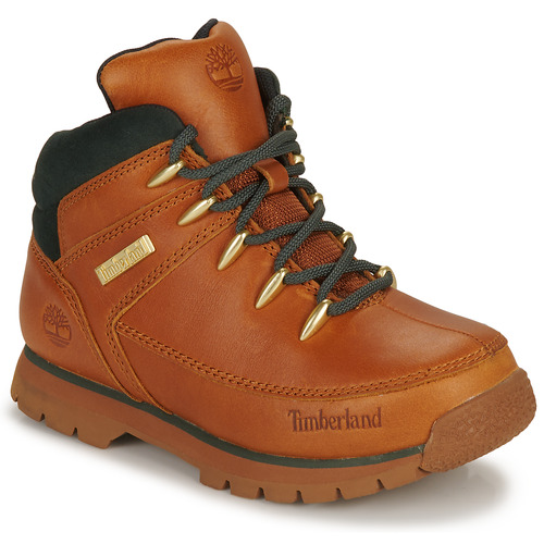 Schoenen Kinderen Laarzen Timberland EURO SPRINT Brown